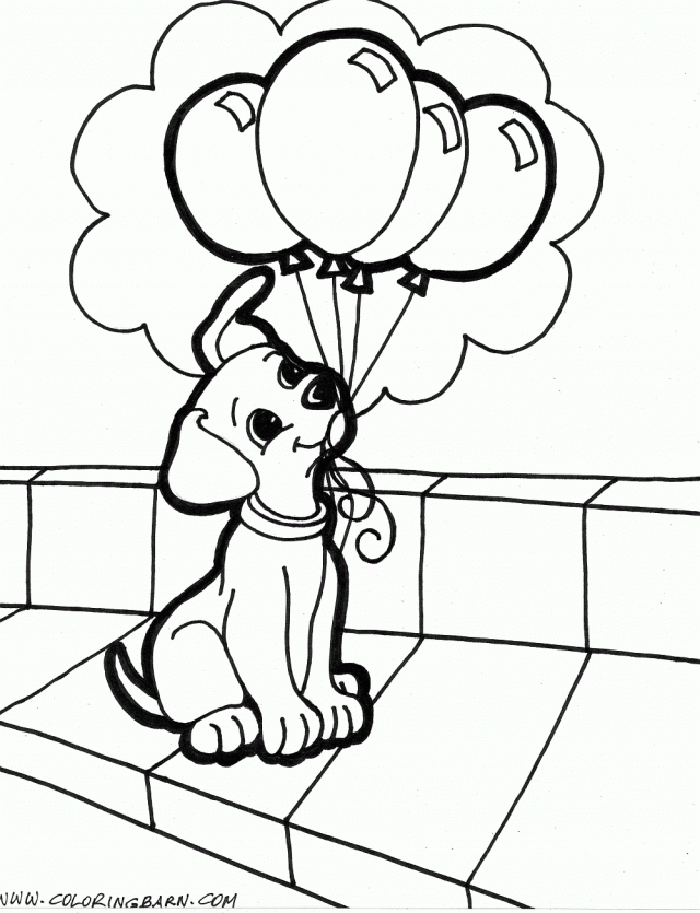 Coloring Pages Puppy Coloring For Kids Coloring Download 5323