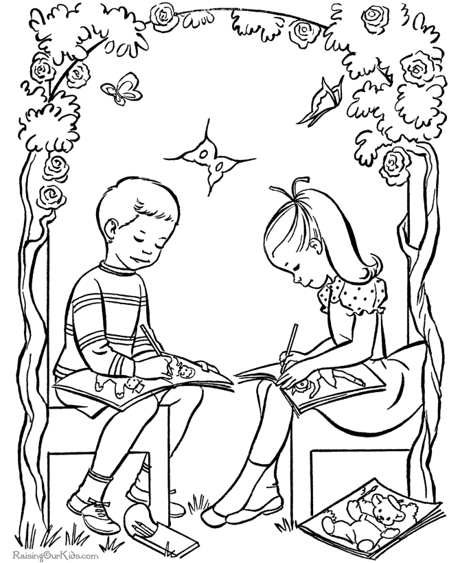 Valentines Day Coloring Pages - 022