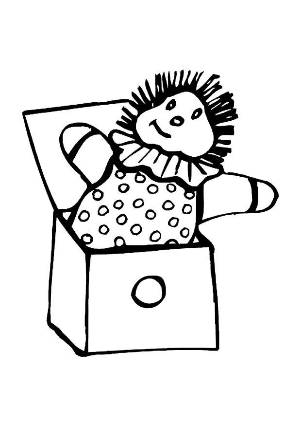 Coloring page jack in the box - img 12068.