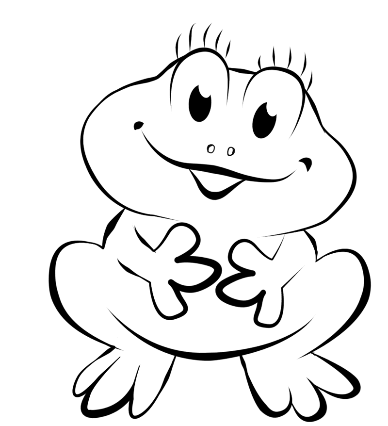 Frog Coloring Pages - Free Printable Coloring Pages | Free