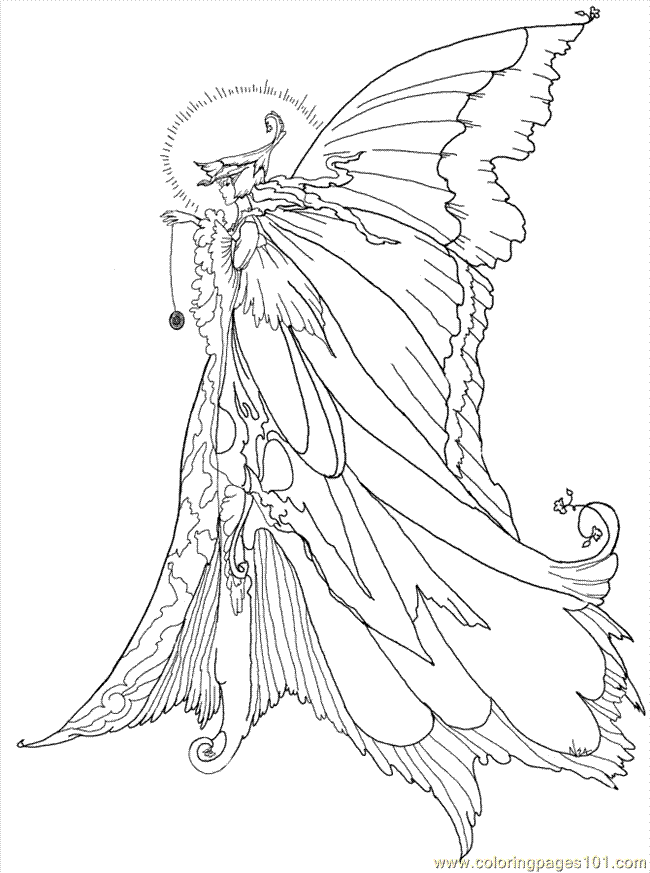 Fairy Printable Coloring Pages | Free coloring pages