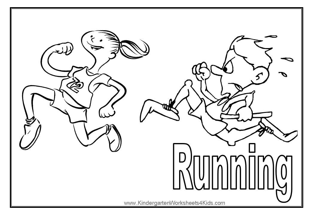 Sport Coloring Pages