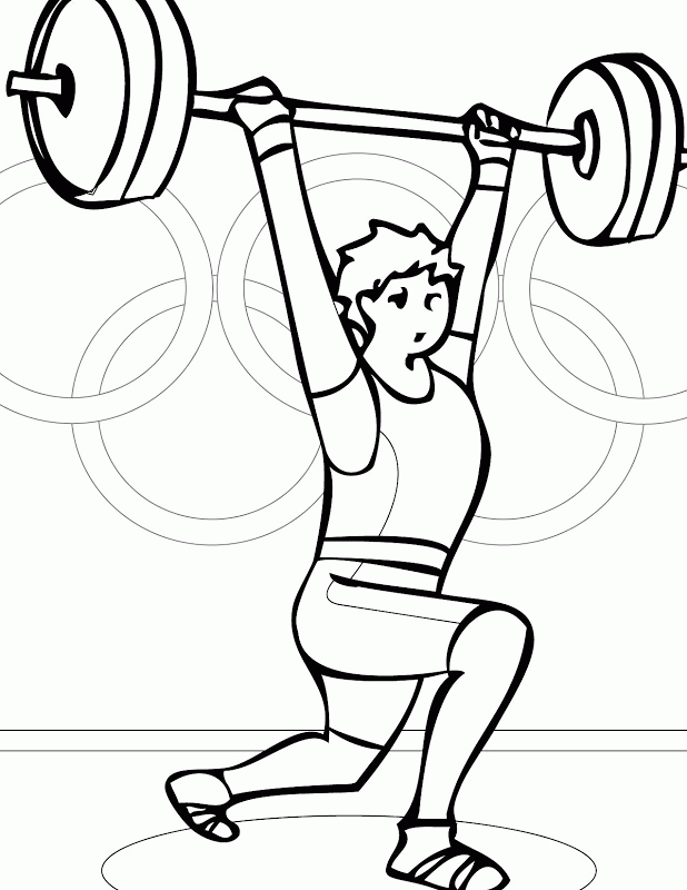 Coloring Pages Of Gymnastics