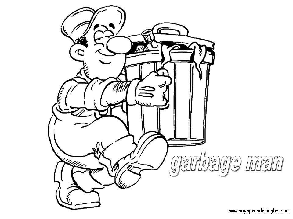Garbage Truck Coloring Pages - Free Coloring Pages For KidsFree