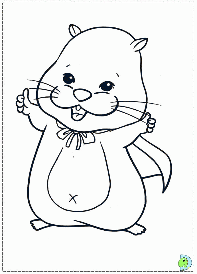 zhuzhu pets Colouring Pages (page 3)
