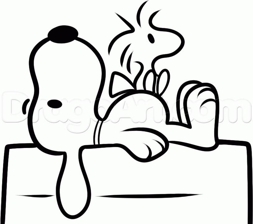 How to Draw Snoopy and Woodstock, Step by Step, Comic Book
