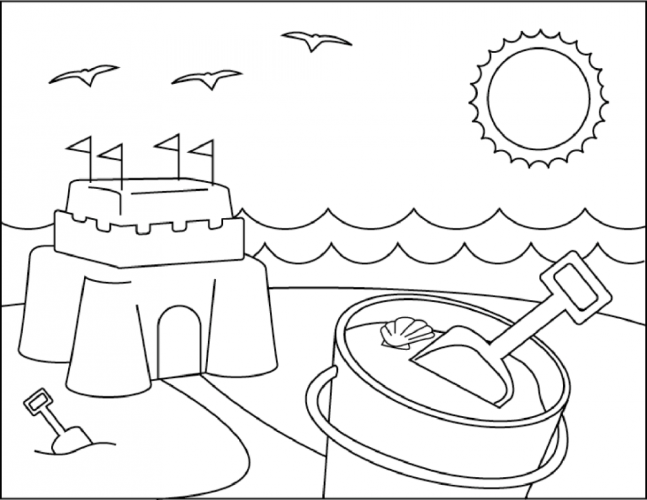 Kids Summer Coloring Pages Coloring Book Area Best Source For