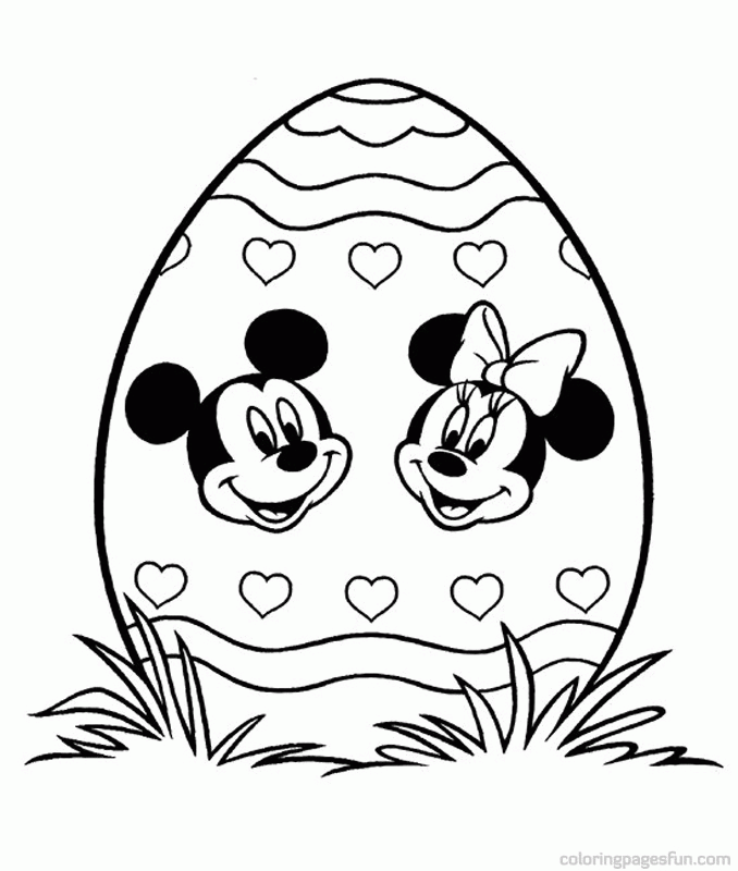 Disney Easter Coloring Pages | Coloring Pages
