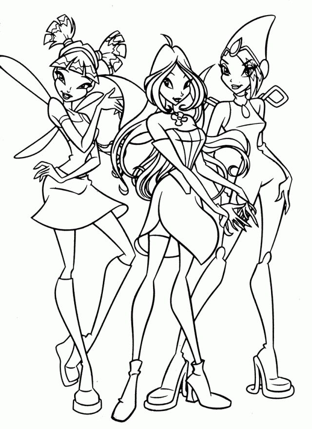 Winx Coloring Pages 155682 Polly Pocket Coloring Pages