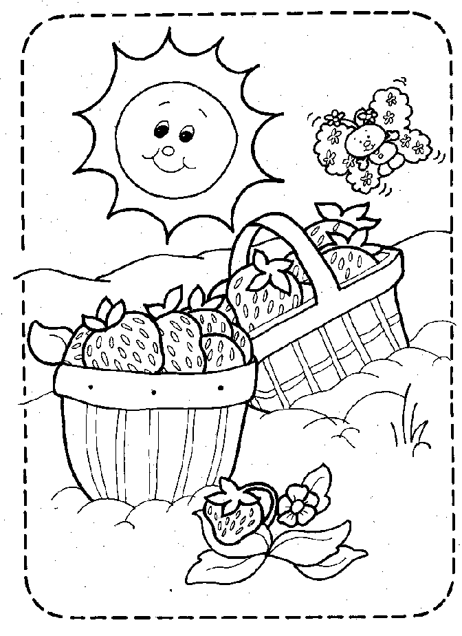 Strawberry Coloring Pages | Find the Latest News on Strawberry