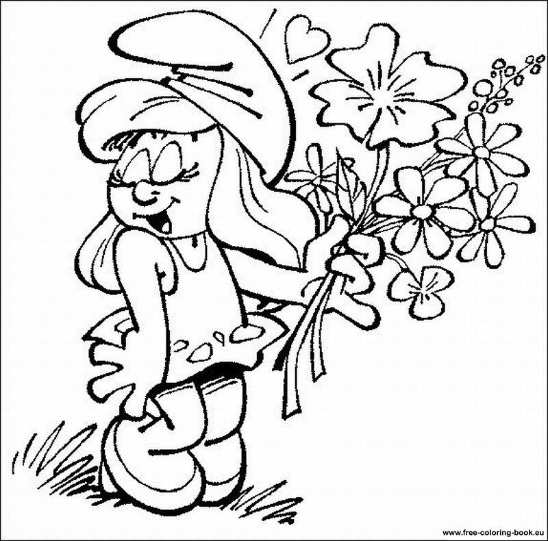 Coloring pages The Smurfs - Page 4 - Printable Coloring Pages Online