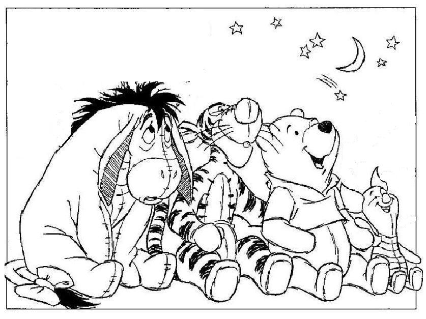 Pooh Bear Coloring Pages - Coloring For KidsColoring For Kids