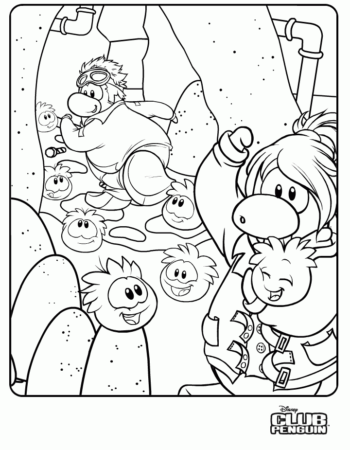 Club Penguin Cheats Blog with Wwerocks88: New Coloring Page