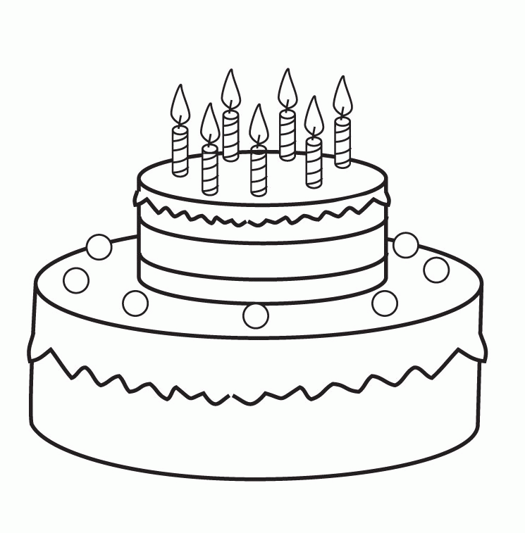 Cakes | Free Coloring Pages - Part 5