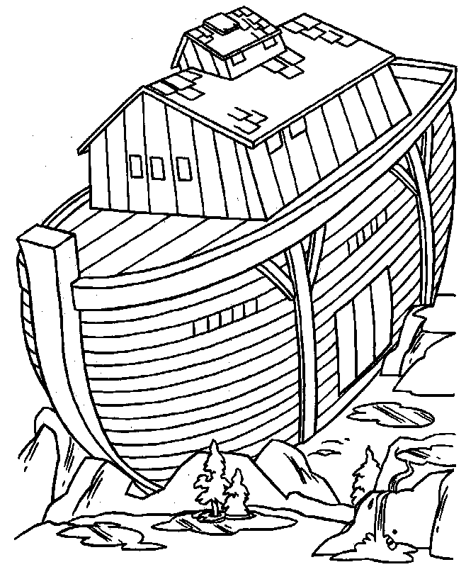 Printable noahs ark template Mike Folkerth - King of Simple