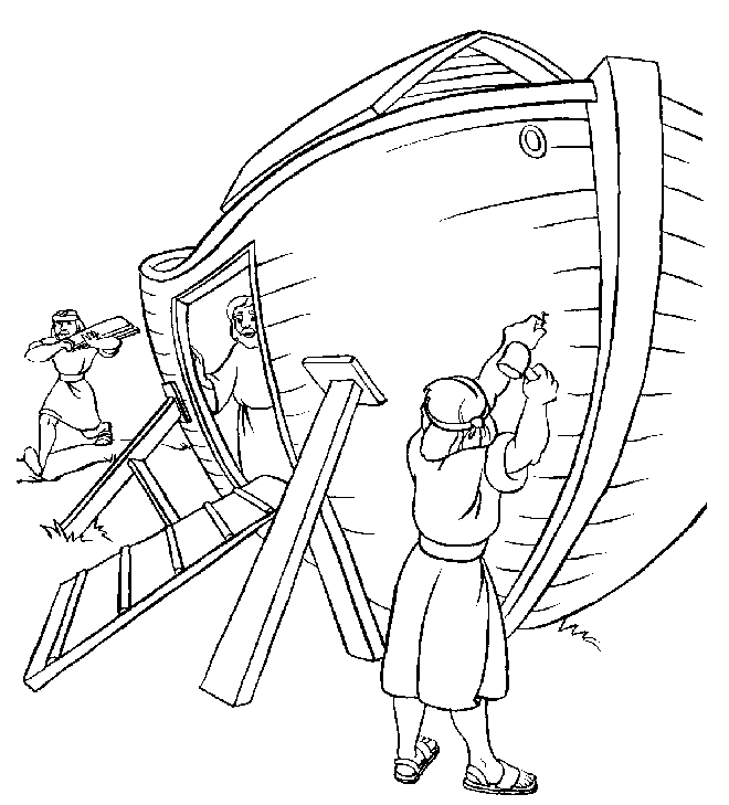 Coloring Pages Noah S Ark - Free Printable Coloring Pages | Free