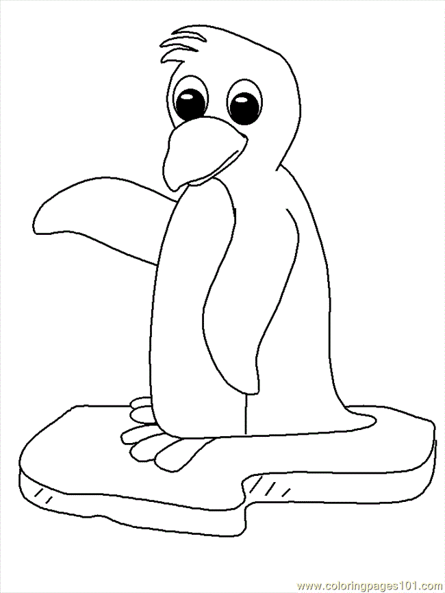 Coloring Pages Penguin Coloring 05 (Animals > Others) - free