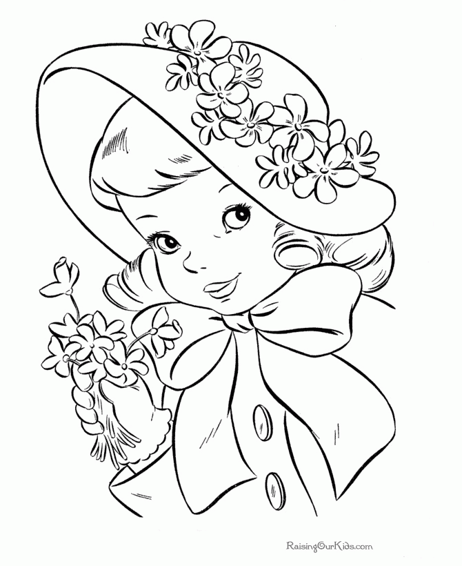 Tea Party Coloring Pages | Birthday Printable
