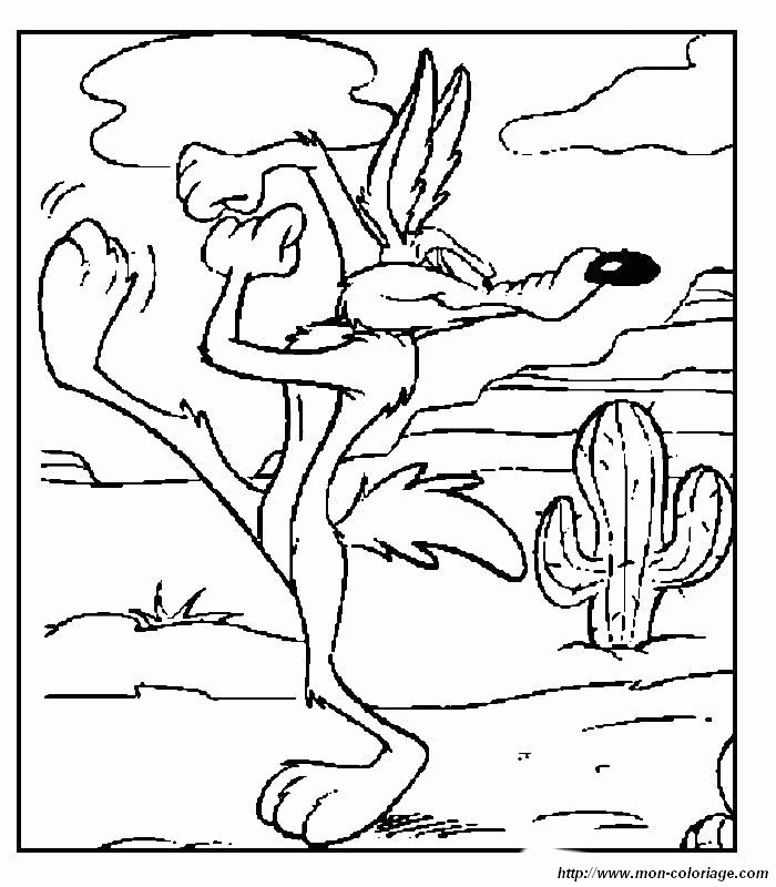 wile e coyote Colouring Pages (page 2)