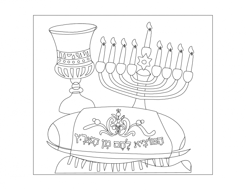 Hanukkah Coloring Pages For Kids Free Printable Coloring Sheets