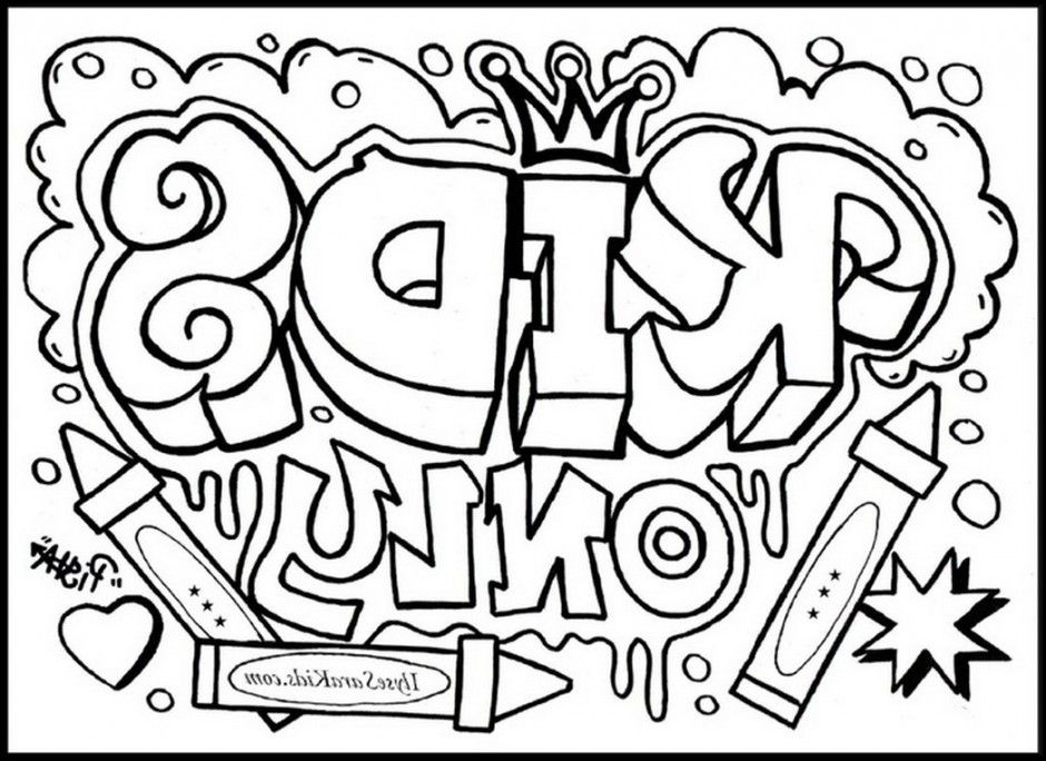 Coloring Pages Terrific Graffiti Coloring Pages Coloring Page Id