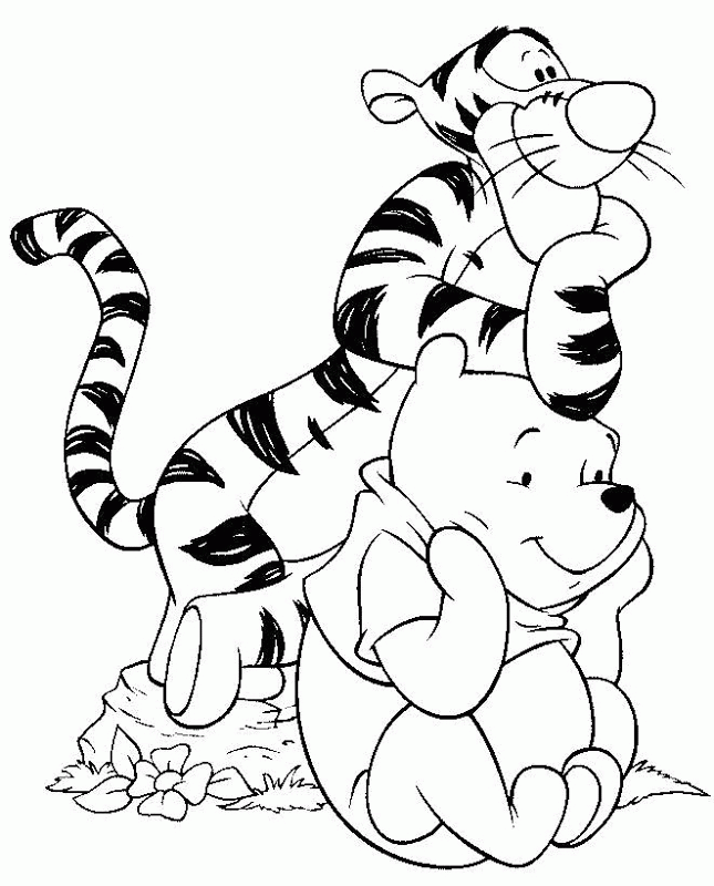 Coloring Pages Of Disney Characters |