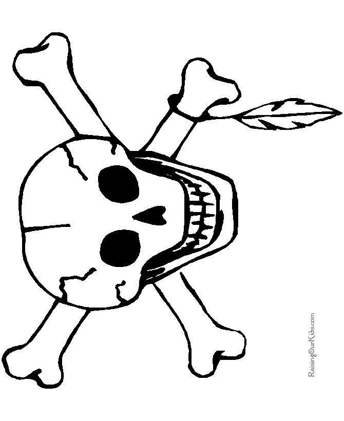 Halloween Scary Coloring Pages 368 | Free Printable Coloring Pages