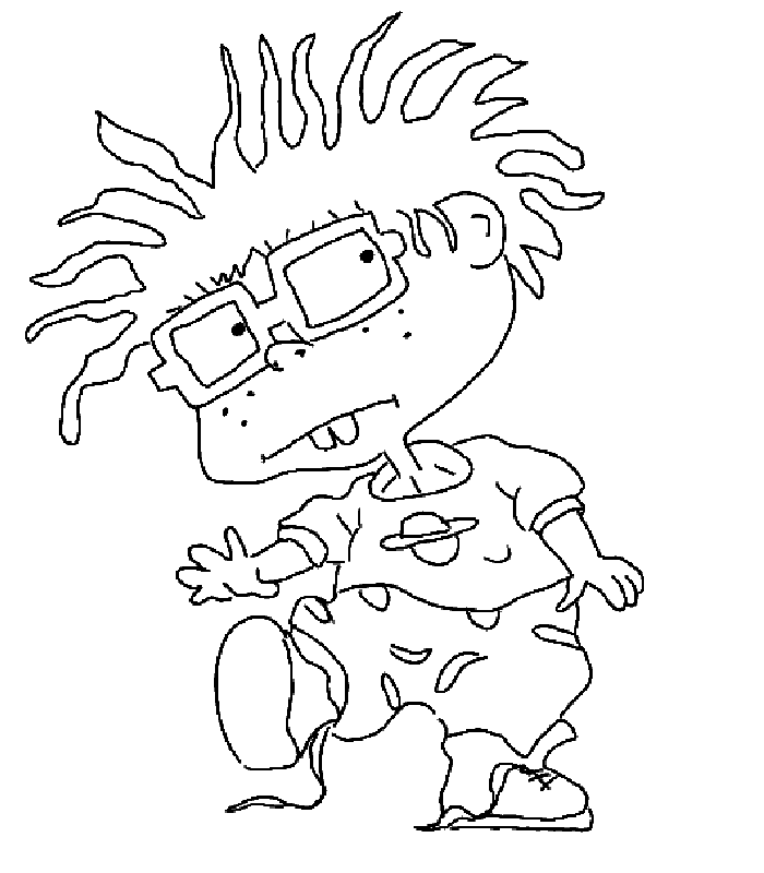 RUGRATS TOMMY Colouring Pages (page 2)