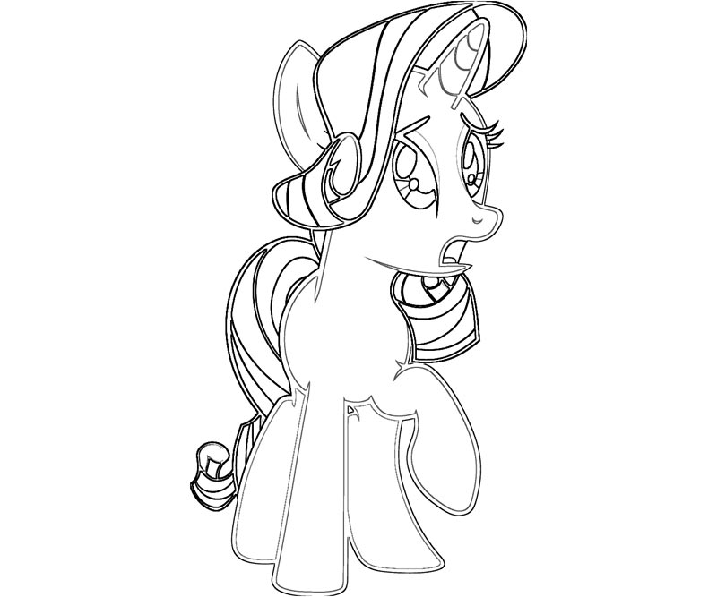 8 Rarity Coloring Page