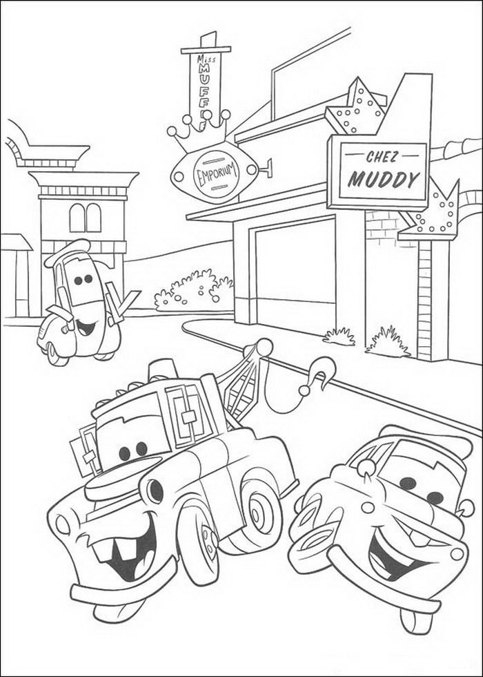 Cars Coloring Pages ~ Printable Coloring Pages