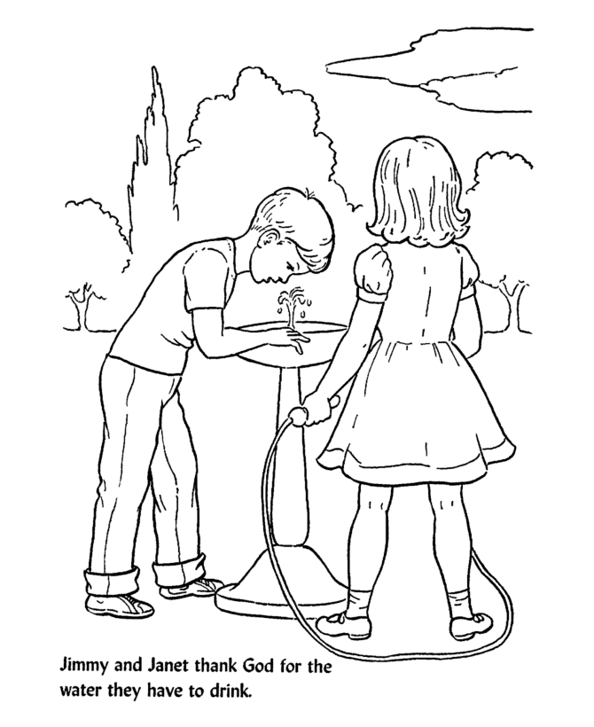 Bible Lesson Coloring Page Sheets - Sunday School Lesson sheets
