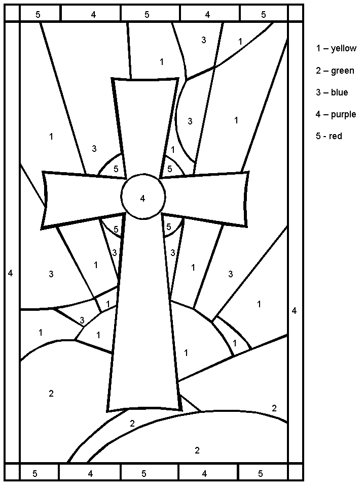 Station Of The Cross Coloring Pages 7 | Free Printable Coloring Pages