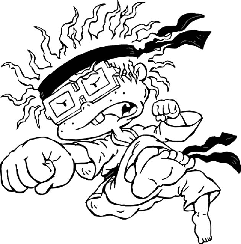 rugrats movie Colouring Pages