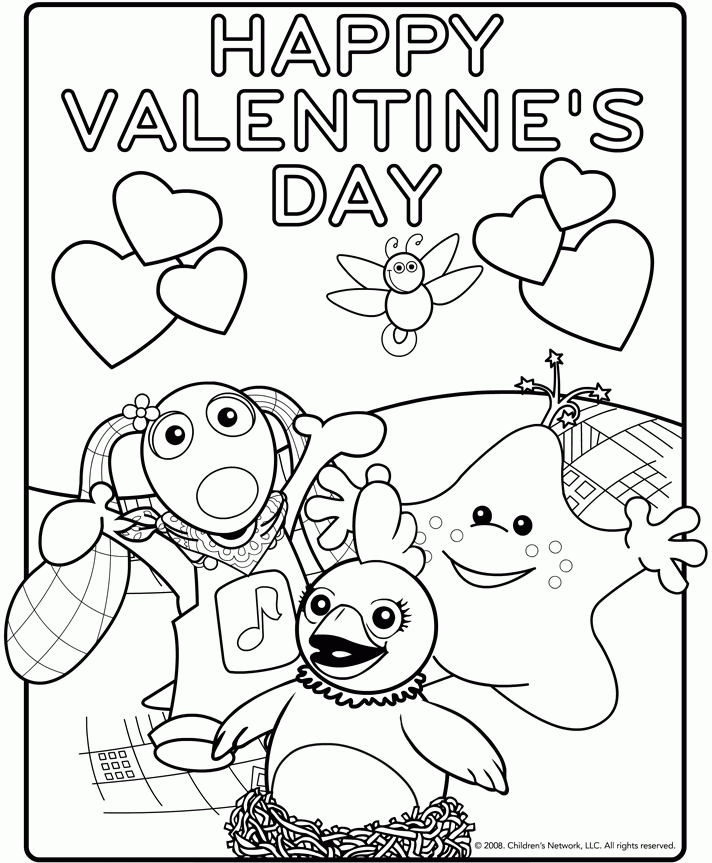 Valentine Coloring Pages | Free Coloring Pages For Kids
