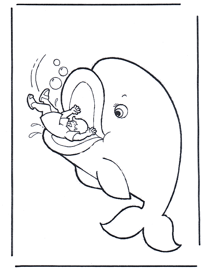 jonah-and-the-whale-coloring-pages-1 | Homeschool - Bible Studies | P…