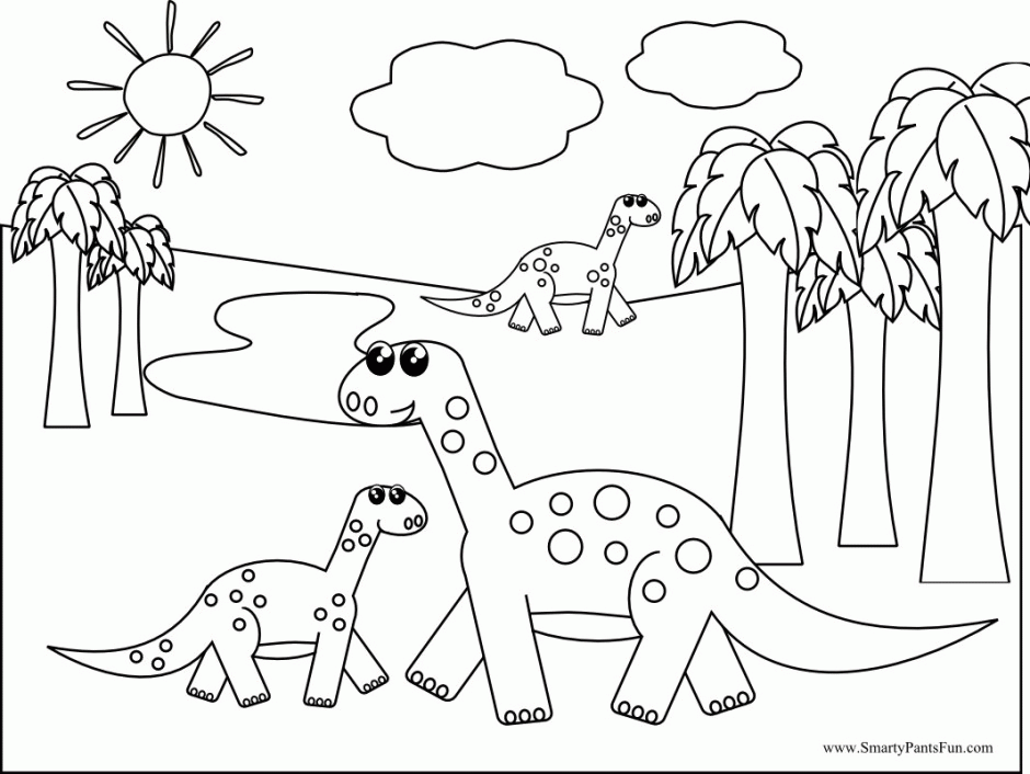 Free Printable Coloring Pages Of Dinosaurs 142404 Nick Jr