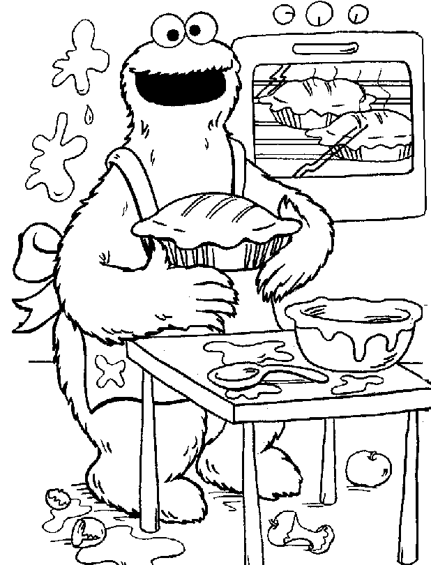 Sesame street coloring pages | coloring pages for kids, coloring
