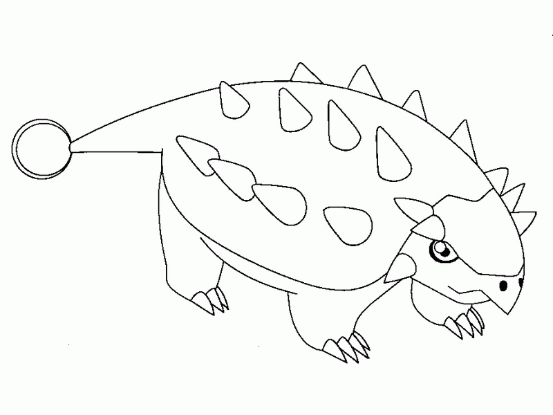 Coloring page Dinosaur King 11