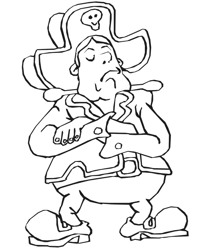 Coloring Page - Pirate coloring pages 45