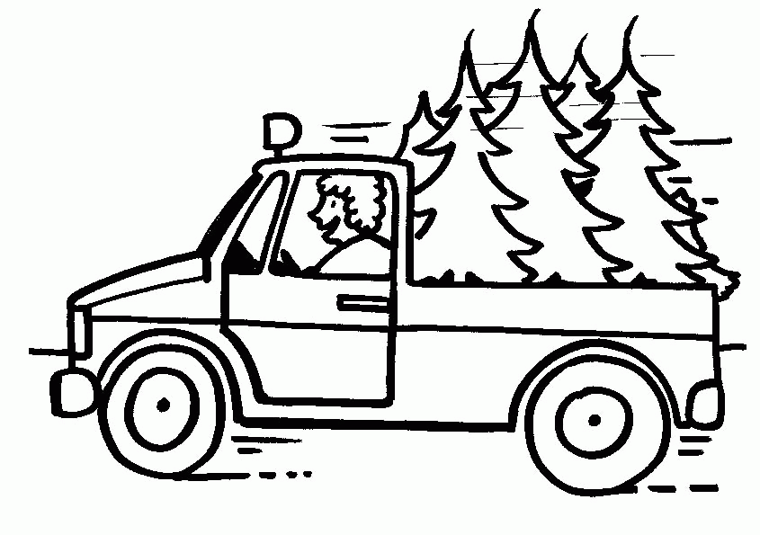 Coloring Page - Truck coloring pages 0