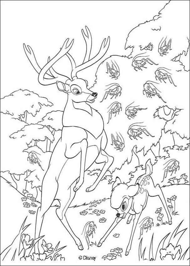 BAMBI coloring pages - Bambi 14