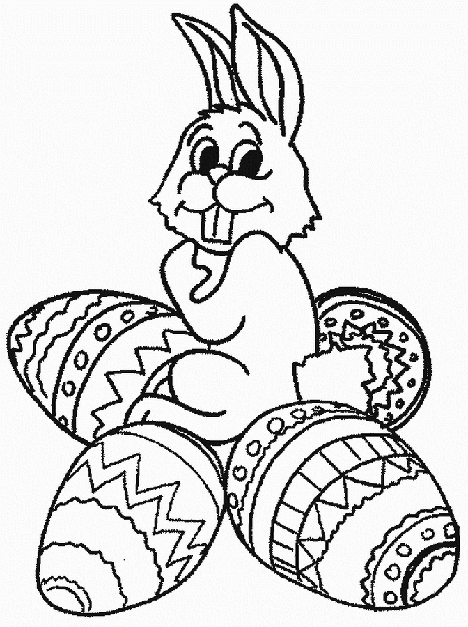Easter Pages To Color | Coloring Pages