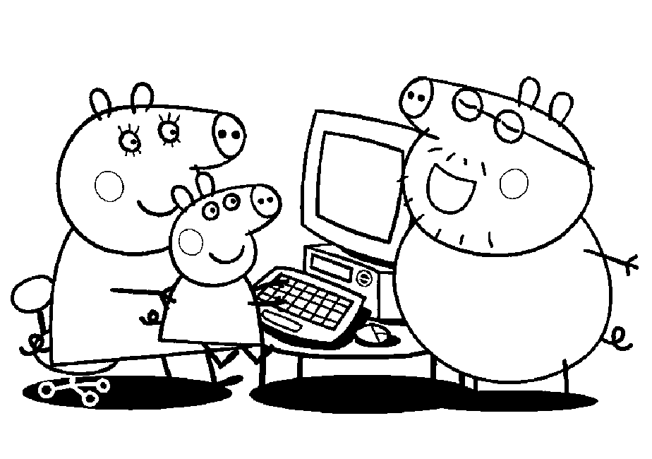 Coloring Online Peppa Pig | Free Coloring Online