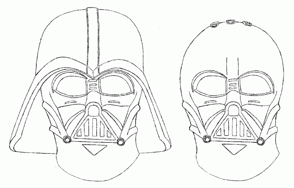 Darth Vader Coloring Pages - Free Coloring Pages For KidsFree