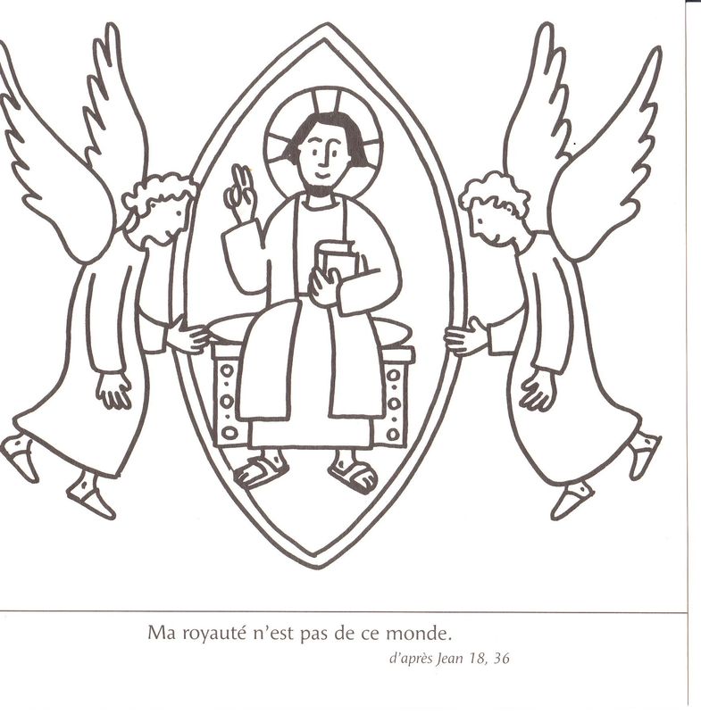 Christ the King Coloring Pages