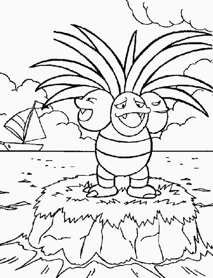 grass type Colouring Pages