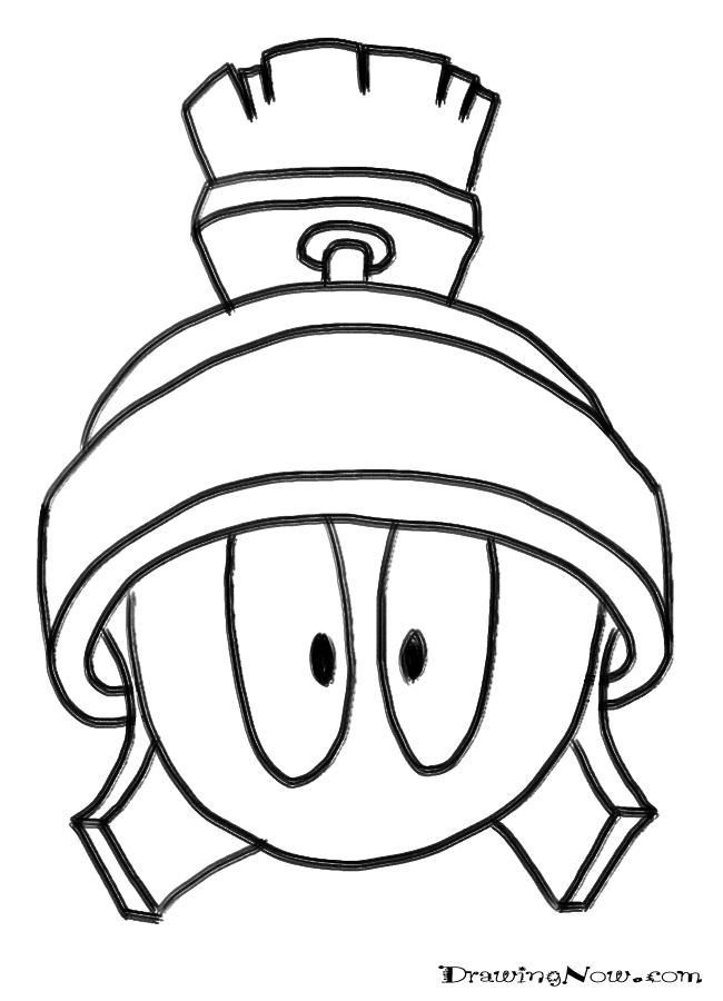 marvin the martian Colouring Pages (page 2)