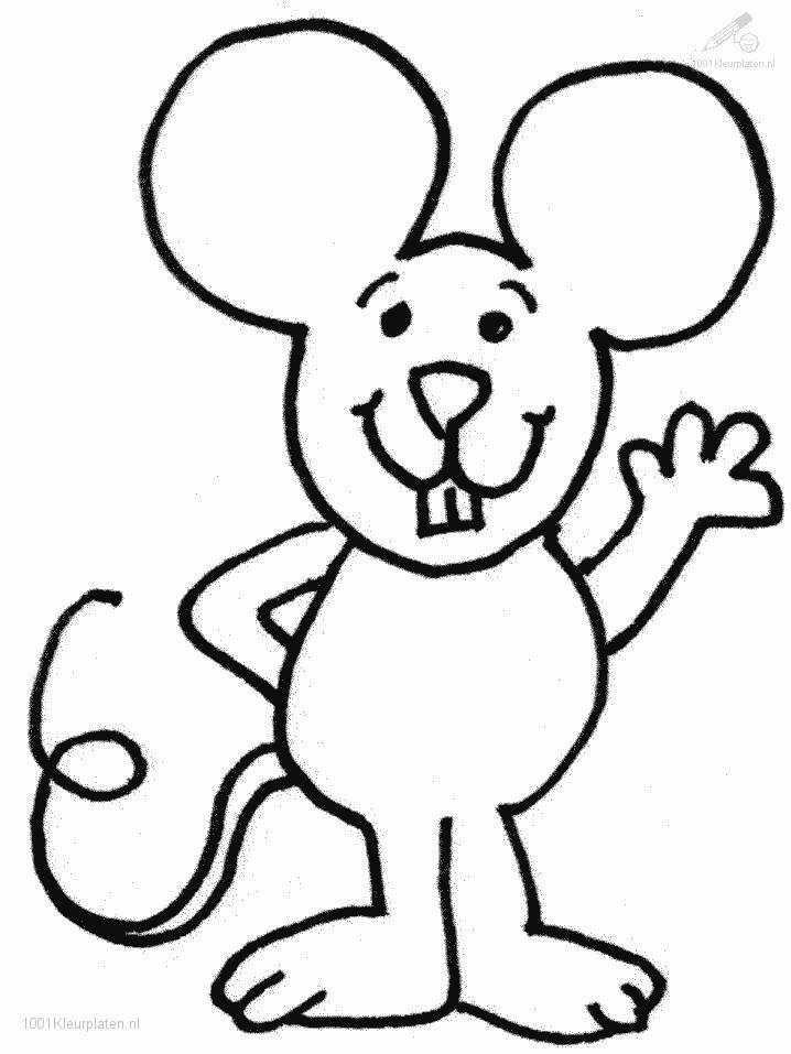 4 Mouse Coloring Page | Free Coloring Page Site