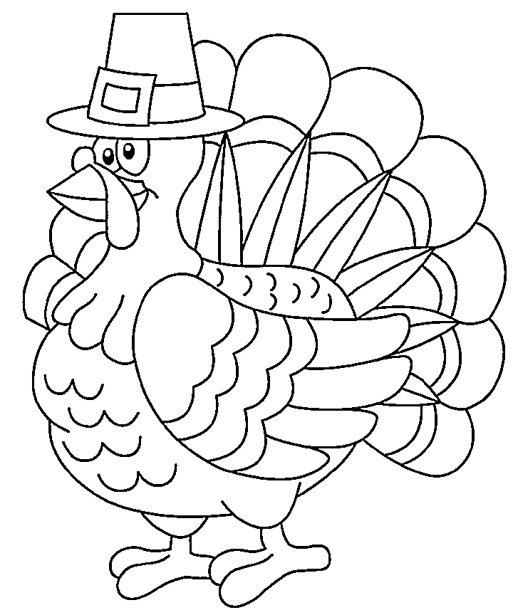 Thanksgiving Coloring For Kids | Coloring Pages For Kids | Kids