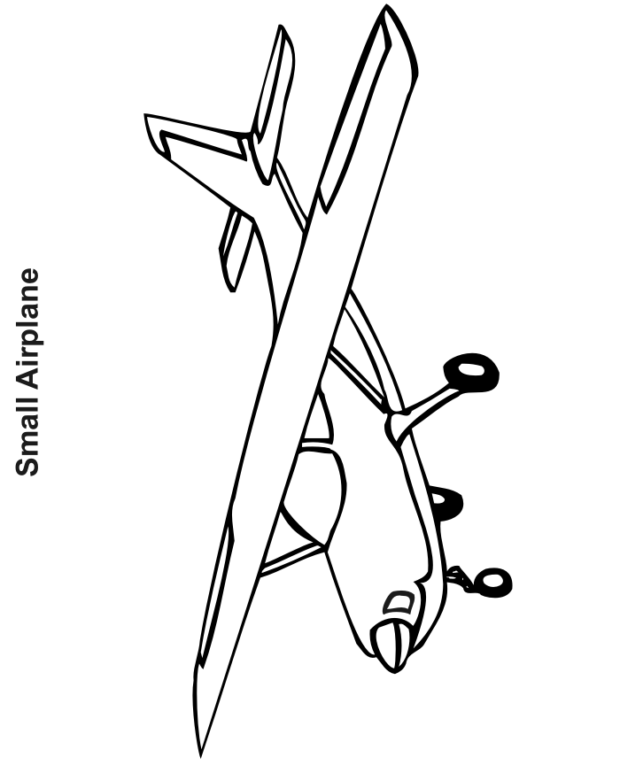 Airplane Coloring Pages | Coloring